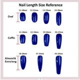 Qfdian  Black Gold Luxury Press-on Nails Made of Polyester Fiber with Dark and Luxurious Style Convenient and Fast to Wear Durable
