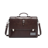 Qfdian Fashion Vintage Pu Leather Messenger Bag Jk Women Luxury Design Shoulder Crossbody Bags Casual Students Backpacks Y2k Aesthetic
