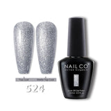 Qfdian  15ml Semi-permanent Rubber Base For UV Gel Nails Polish Manicure LED Hybrid Enamel Lakiery Hybrydowe Vernis Gel Varnishes