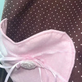 Qfdian  Y2k Aesthetic Patchwork Heart Pockets Women Backpack Fashion Chic Sweet Bow Dots Backpacks Students All Match Preppy Schoolbags