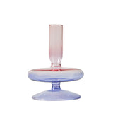 Qfdian 1pc Glass Vases Nordic Candlestick Wedding Decoration Christmas Decoration Candle Stick Holder Home Decor Flower Vase
