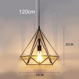 Qfdian  Spain Sisal Hemp Rope Pendant Light Ceiling Lamp Lustre Hanging Chandelier Iron Hand Braiding Rustic Retro for Dining Room Decor