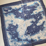 Qfdian  Printed fresh and sweet childlike style small square scarf for women spring and autumn new neck scarf sun protection scarf