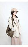 Qfdian Grunge Harajuku Leopard Shoulder Bags Luxury Design All Match Crossbody Bag Trend Casual Vintage Ins Women's Handbags Streetwear