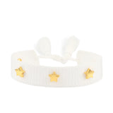 Qfdian Hand Woven Bracelets Adjustable Studded Stars Bracelet Fashion Jewelry Gifts