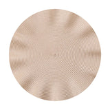 Qfdian Round Braided Placemats Set of 8 Round Table Mats for Dining Tables Natural Woven Heat Resistant Place mats 15 Inch