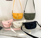 Qfdian Japanese All Match Men Women Crossbody Bags Y2k Aesthetic Cargo Streetwear Handbags Vintage Casual Fashion Simple Shoulder Bag