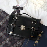 Qfdian Y2k Aesthetic Preppy Women Shoulder Bag Vintage Jk Girls Students Trendy Backpacks Casual All Match Fashion Handbags Crossbody
