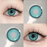 Qfdian Colored Beautiful Pupil Contact Lenses Myopia Cosmetic for Eyes Artificial pupil Degree Contact  lens Prescription