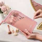 Qfdian  storage box organizer suitable for holiday bedroom series 1 pieces upright makeup brush holder box - portable and easy to use,