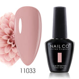 Qfdian  15ml 334 Blue Pink Colors Nail Gel Polish Soak Off UV LED Nail Lacquer Varnish Semi Permanent Nail Art Gel For Nail Art
