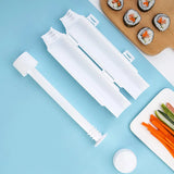 Qfdian Sushi Maker Quick Sushi Bazooka Japanese Roller Rice Mold Vegetable Meat Rolling DIY Sushi Making Machine Kitchen Sushi Tool