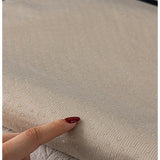 Qfdian  Light Luxury High-end Minimalist Sofa Cover Fabric Anti Slip and Cat Scratch Resistant Sofa Cushion Suitable for All Seasons