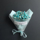 Qfdian Simulation All Over The Sky Star Dried Flower Bouquet Refrigerator Magnet Magnetic Refrigerator Decoration Household Post