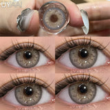 Qfdian 1 Pair Colored Contact Lenses for Eyes Green Beauty Lenses Brown Fashion Lenses High Quality Blue Eye Lenses Colored Pupil