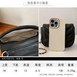 Qfdian Women Chain Small Square Bag 2025 New Fashion Single-shoulder Bag Shopping Outdoor Crossbody Bag