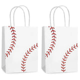 Qfdian  12 Pieces Gift Bags with Handle, Paper Treat Candy Bag Glow in The Dark Favor Bags For Glow Theme Party Decoration Supplies