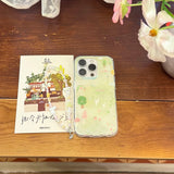 Qfdian Cute Animal Bird Phone Case For Iphone 15Pro 16ProMax 13 14 15 16 Pro Max 13ProMax Cover Bracelet Fundas