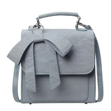 Qfdian  Fashion Luxury Design Bow Preppy Backpacks Korean All Match Chic Shoulder Bags Sweet Y2k Aesthetic Fashion Handbags Crossbody