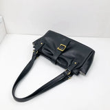 Qfdian Trendy Office Lady Elegant Women Handbags Y2k Aesthetic Simple All Match Shoulder Bags Vintage Casual Underarm Bag Luxury Design