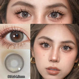 Qfdian 2 contact lenses Natural blue contact lenses Refractive color glasses Cosmetics Fast delivery every year