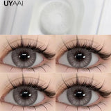 Qfdian  Beauty Color Contact Lenses Makeup Blue Lens Black Big Eye Lenses Color Contact Lenses Brown Natural Contact Lenses