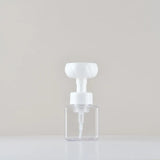 Qfdian Floral Foam Pump Bottle Refillable Flower-Shaped Liquid Hand Soap Dispenser Empty Lotion Shampoo Shower Gel Sparkling Bottle