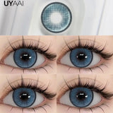 Qfdian  NEW Color Contact Beauty Blue Colorcon PATTAYA Series Lens Natual Brown Lens Cosmetic Colorcon Beauty Soft Green Pupils