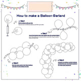 Qfdian  144pcs Rose Golden Balloon Arch Set, Suitable for Wedding Decoration,Birthday,Valentine'S Day Halloween Decoration,Thanksgiving