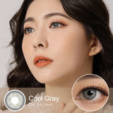 Magister Color contact lenses Gray lenses 1Pair for eyes iris-inspired Colored Lenses Yearly Circle lenses