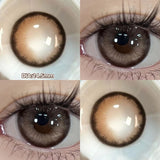Qfdian  Blue Contact Lenses for Eyes Fashion Color Pupils Beauty Green Lenses Natural Eye Color Lenses for Myopia 1 Pair Cosplay