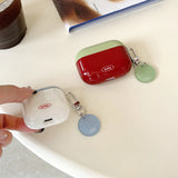 Qfdian Korea lucky case for apple airpods 4 2024 cute headphone cover for airpods 1/2/3 pro 2nd wireless bluetooth charging box shell