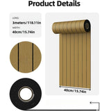 Qfdian  1 Roll 40cmx3meters Self-Adhesive Wall Panel Sxp Foam Stickers Peel and Stick 3D Wall Sticker Easy to DIY Suitable for Ceiling,