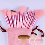 Qfdian Makeup Brush Set Soft Fluffy Professiona Cosmetic Foundation Powder Eyeshadow Kabuki Blending Make Up Brush Beauty Tool Makeup