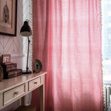 Qfdian Red White Plaid Curtains Blackout Check Pattern Rod Pocket for Living Room Bedroom Christmas Decoration Semi Sheer Window Drapes