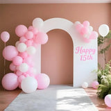 Qfdian  120pcs 5inch Pink Balloons, Small Latex Balloons for Baby Bridal Shower Gender Reveal Birthday Party Decorations