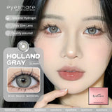 Qfdian Colorful Contact Lenses for Eyes 1pair Fashion Blue Eye Contacts Brown Lenses Gray Pupils Yearly Cosmetic Green Lenses