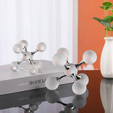 Qfdian  Minimalist Crystal Art Ornaments Geometric Crystal Sculpture Living Room TV Cabinet Coffee Table Entrance Home Decoration