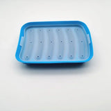 Qfdian Silicone Food Grade Sausage Mould 6 Cavity Homemade Ham Hot Dog Making Tray Household Cake Baking Molds with Lid Kitchen Tools