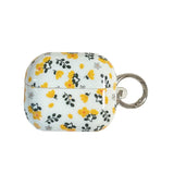 Qfdian  Lovely Floral Pattern Earphone Case For Samsung Galaxy Buds 3 Pro Cases Cute Soft Headphone Cover For Samsung Galaxy Buds 3Pro