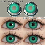 Qfdian 1 Pair Fashion Pink Cosplay Anime Lenses Color Contact Lenses for Eyes Cosmetics Purple Lenses Yearly Eye Contact Lens
