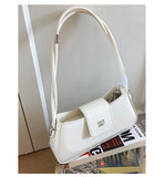 Qfdian Korean Y2k Aesthetic Fairy Women's Handbags Elegant All Match Luxury Design Crossbody Bag Fashion Chic Office Lady Shoulder Bags