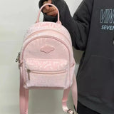 Qfdian Luxury Design Fashion Kawaii Mini Schoolbags Women Casual Travel Bags Japanese Sweet Y2k Aesthetic All Match Students Backpacks