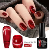 Qfdian Cat Eye Gel Polish With Nail Magnet Tools Flexible Iron Wire For Creating Heart Shapes On Nails Nail Art nail supplies iman