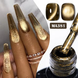 Qfdian Cat Eye Gel Polish With Nail Magnet Tools Flexible Iron Wire For Creating Heart Shapes On Nails Nail Art nail supplies iman