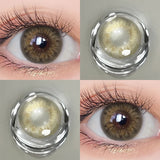 Magister Color contact lenses Gray lenses 1Pair for eyes iris-inspired Colored Lenses Yearly Circle lenses