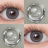 Magister Color contact lenses Gray lenses 1Pair for eyes iris-inspired Colored Lenses Yearly Circle lenses