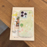 Qfdian Cute Animal Bird Phone Case For Iphone 15Pro 16ProMax 13 14 15 16 Pro Max 13ProMax Cover Bracelet Fundas