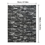 Qfdian  3D Soft Foam Self Adhesive Wallpaper PVC Waterproof For Home Decoration Peel and Stick 70CMx10M Home Decoration Essential
