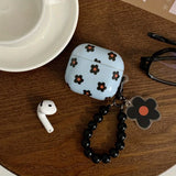 Qfdian  Egg flower is suitable for Apple earphone case airpods4 wireless bluetooth earphone case.
